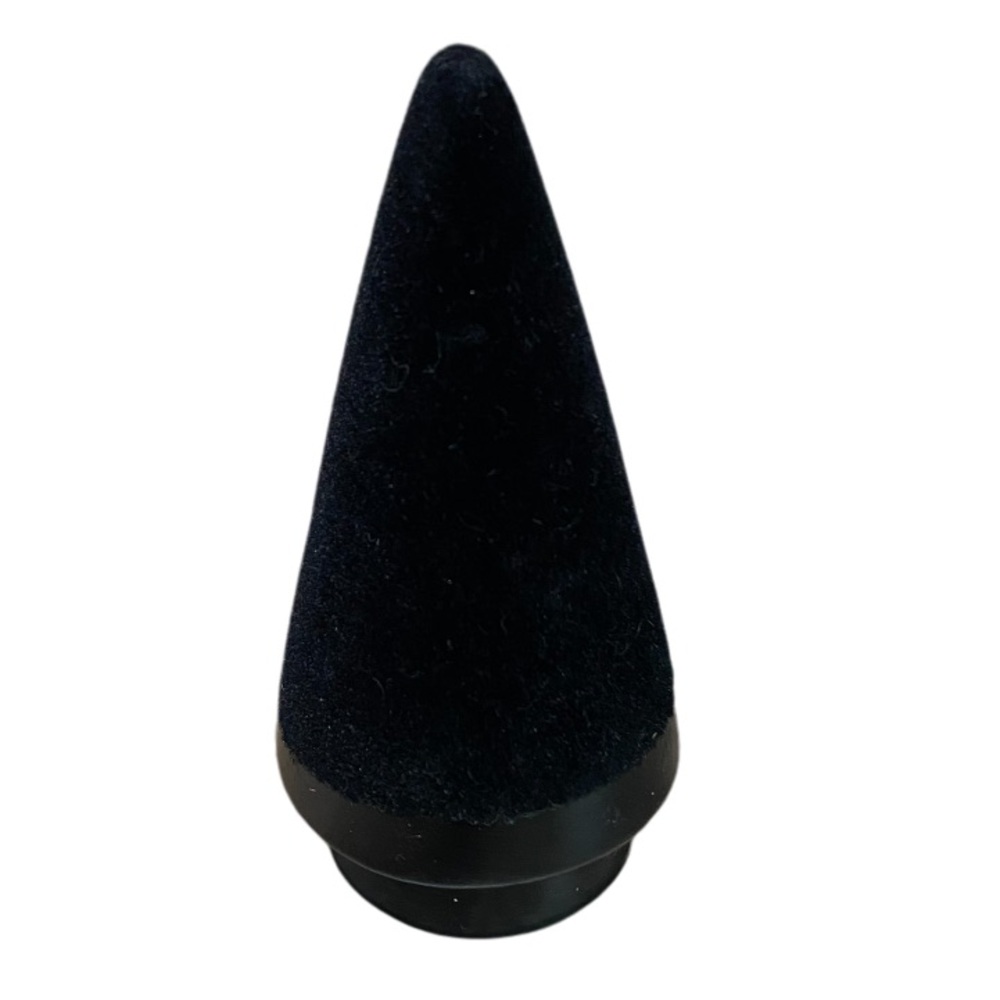 ANKYO Development Black Ceramic Flocked Tree Christmas/Holiday Decor